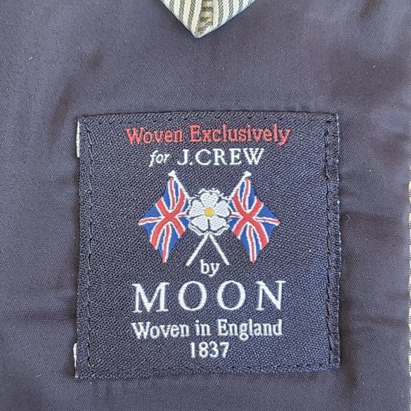 NWOT J. Crew Parke Wool Blazer in Pink Houndstooth English Wool - Picture 3 of 14